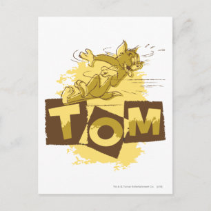 Carte Postale Arrêt glissant Tom