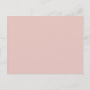 Carte Postale Arrière - plan de couleur vive rose pâle