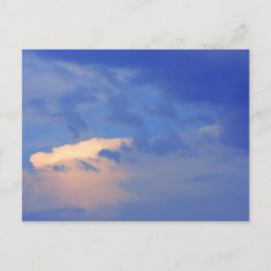 Carte Postale Arrière - plan du ciel bleu.