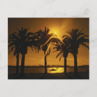 Arrière - plan du ciel tropical