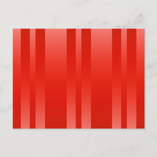 Carte Postale Arrière - plan Red Stripes (Devant)