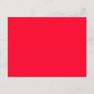 Carte Postale Arrière - plan rouge Ruddy