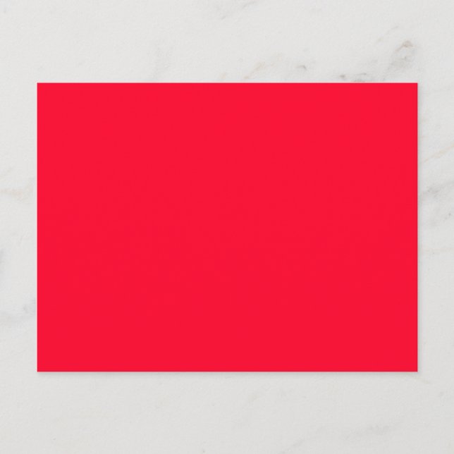 Carte Postale Arrière - plan rouge Ruddy (Devant)