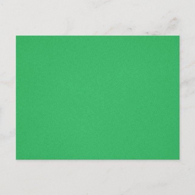 Carte Postale Arrière - plan vert tendance (Devant)