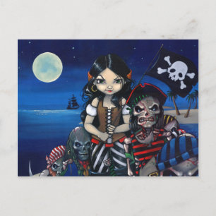 Carte postale "Arrivée des Damnés"