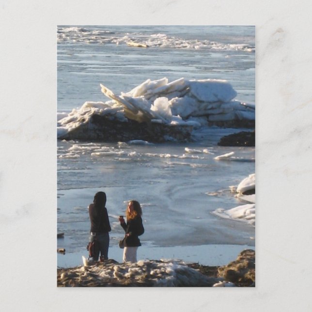 Carte Postale arrivée du printemps (Devant)