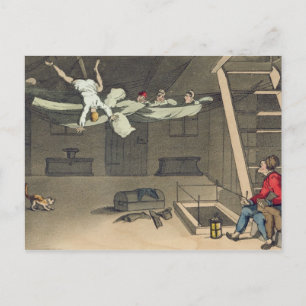 Carte Postale Arrivée - et de nouveau, assiette de "L'Avent