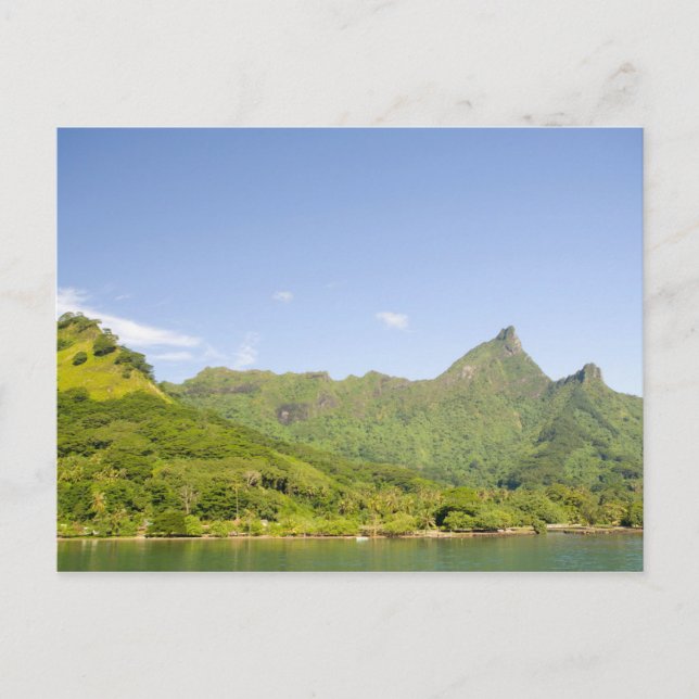 Carte Postale Arrivée par ferry à Moorea, Polynésie française 2 (Devant)