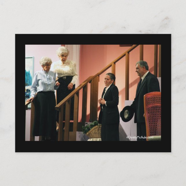 Carte Postale Arsenic et Ancienne dentelle (Devant)