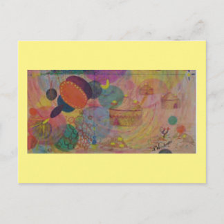 Carte postale Art 12 : Fantastique bio - HUILE