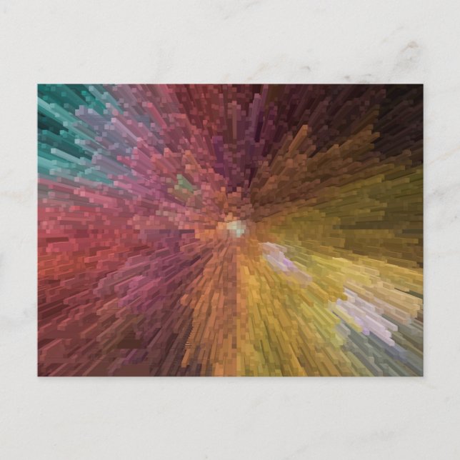 Carte Postale Art 3 dimensionnel (Devant)