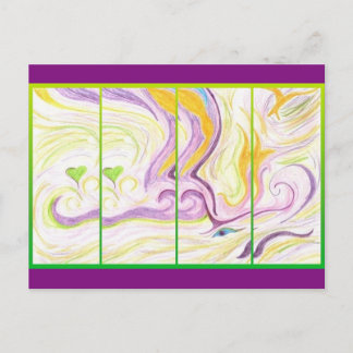 Carte postale Art 8 : Amour Esprit