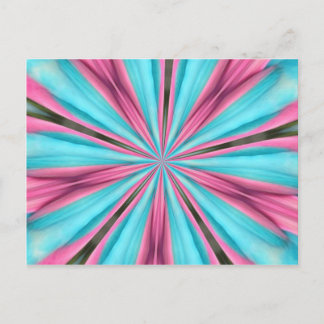 CARTE POSTALE ART ABSTRAIT
