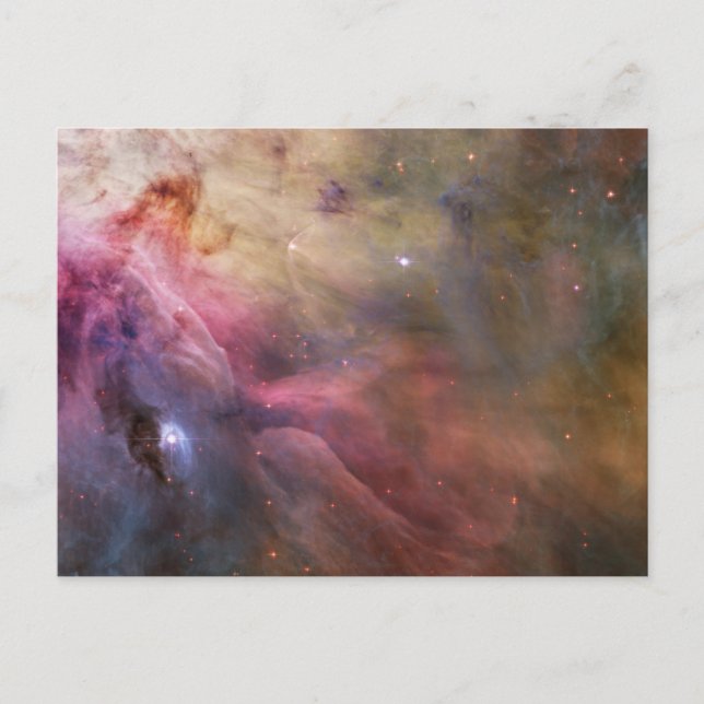 Carte Postale Art abstrait découvert dans la nébuleuse d'Orion (Devant)