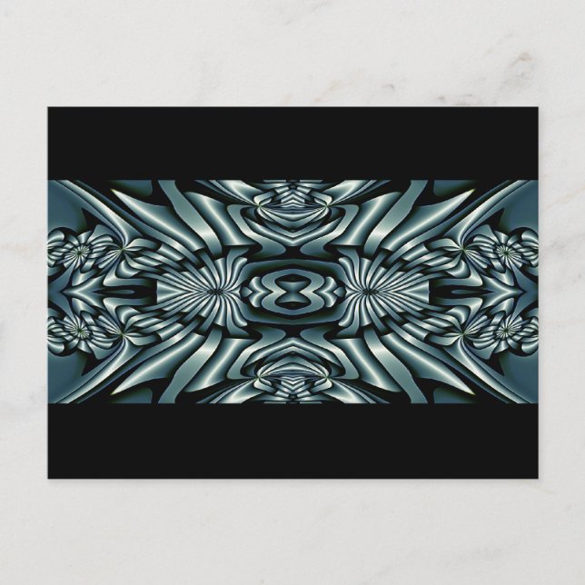 Carte Postale ART Abstrait - mini kaléidoscope 2 (Devant)