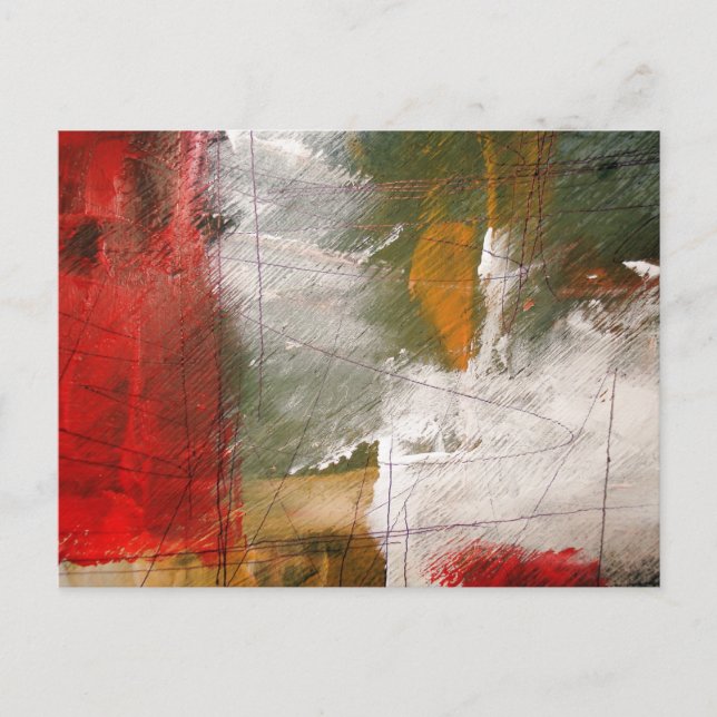 Carte Postale Art Abstrait moderne (Devant)