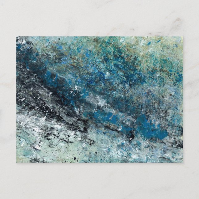Carte Postale Art Abstrait - Sans poids (Devant)
