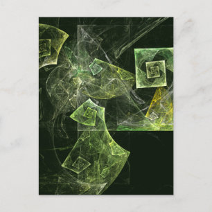 Carte postale Art Abstrait Twisted Balance