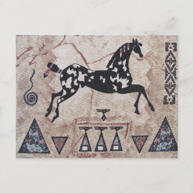 Carte Postale Art amérindien (Devant)