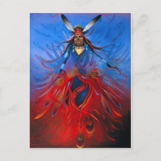 Carte Postale Art amérindien