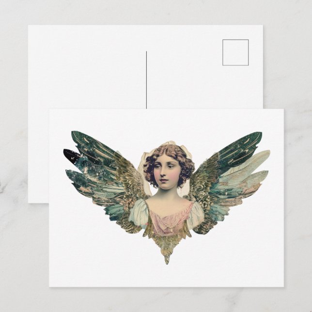 Carte Postale Art angélique  (Devant / Derrière)