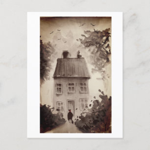 Carte postale Art Aquarellée Urbaine