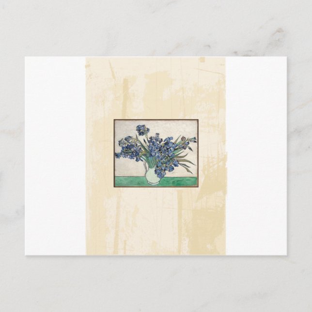 Carte Postale Art Art Van Gogh Irises (Devant)
