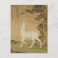 Art Auspicious Roe Deer