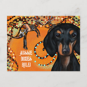 CARTE POSTALE ART AUSTRALIE                 