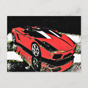 Carte Postale Art automobile
