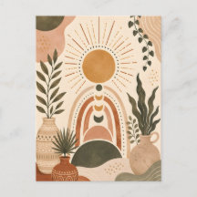 Art botanique et soleil bohème