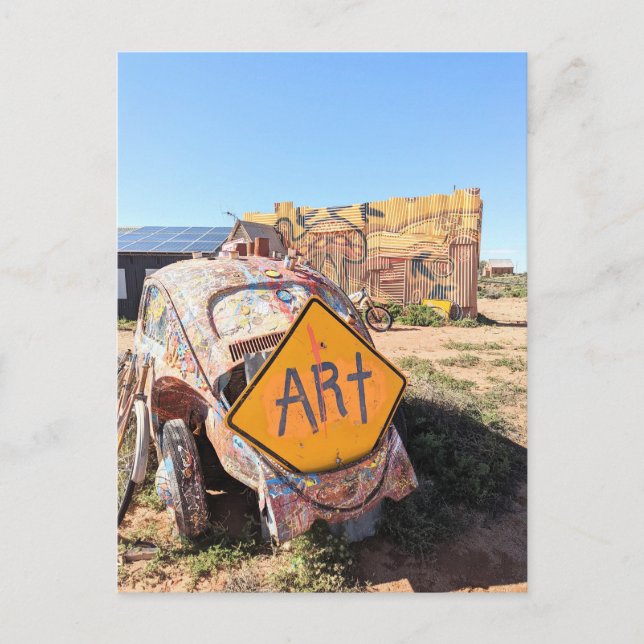 Carte Postale Art Car, Silverton NSW (Devant)