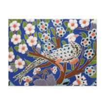 Art Carrelage Peacock Floral