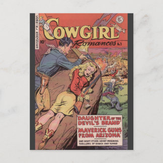Carte Postale ART DE COUVERTURE DE LIVRE COMIQUE vintage