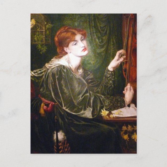 Carte Postale Art de Dante Gabriel Rossetti (Devant)