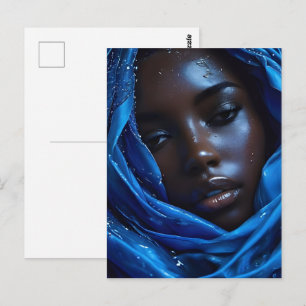 Carte Postale art de la mode africaine
