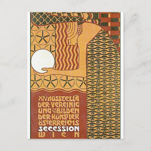 Carte postale : Art de la sécession -14e expositio