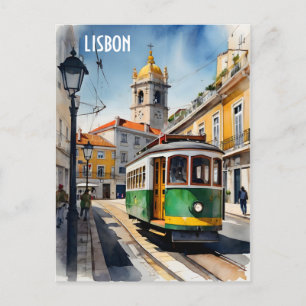 Carte Postale Art de Lisbonne