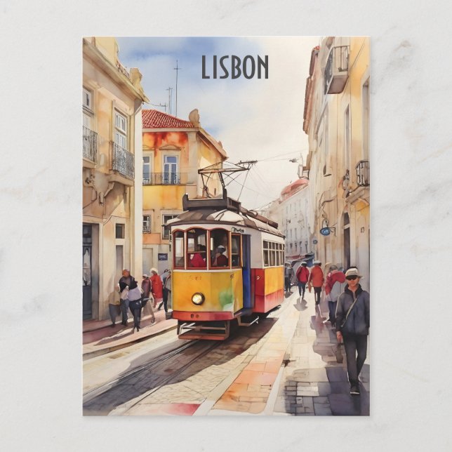 Carte Postale Art de Lisbonne (Devant)