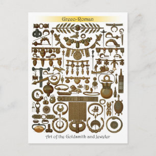 Carte Postale Art de l'orfèvrerie et du joaillier (Greco-Roman)