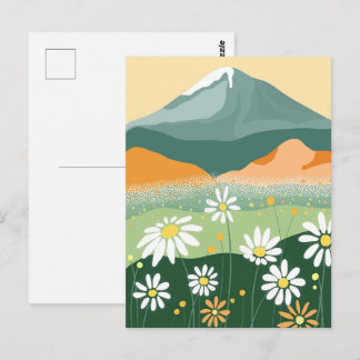 Carte Postale Art de montagne.