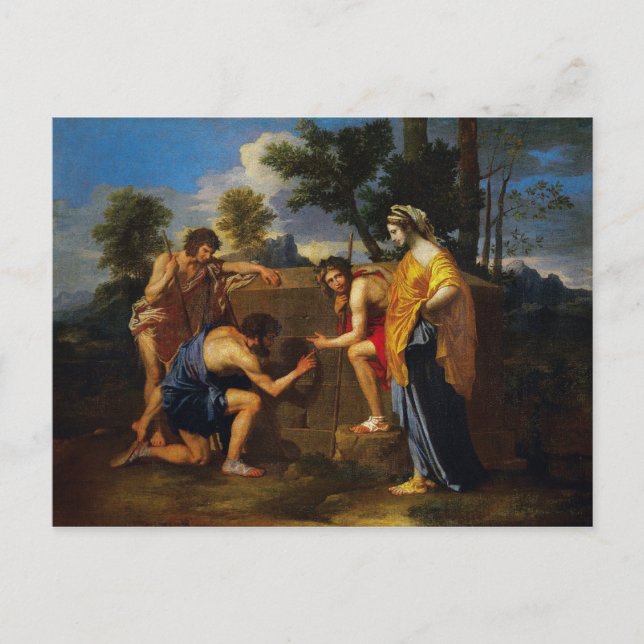Carte Postale Art de Nicolas Poussin (Devant)