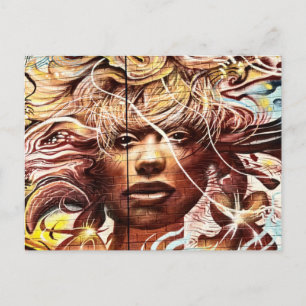 Carte Postale Art de rue de Brick Lane (1109) 