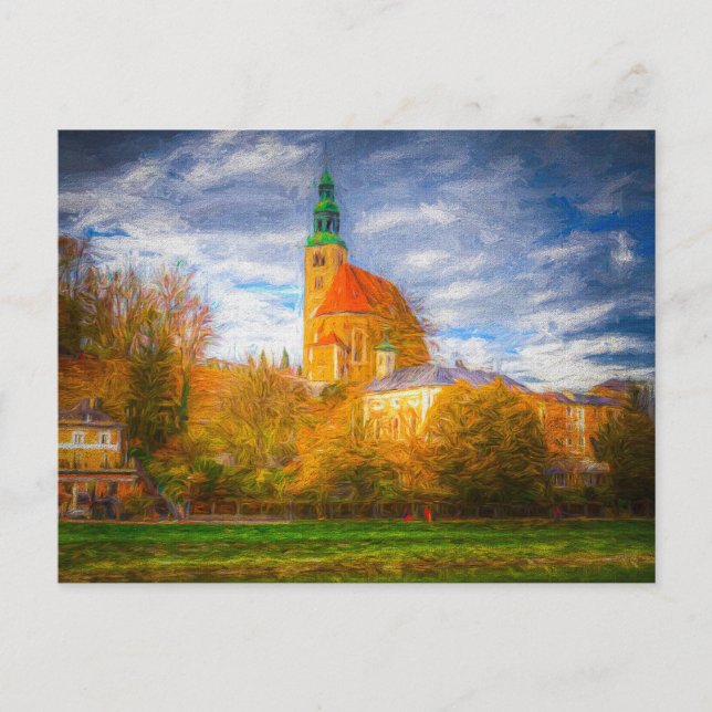 Carte Postale Art De Salzbourg Autriche (Devant)