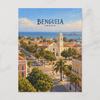 Carte Postale Art de voyage pictural de Benguela