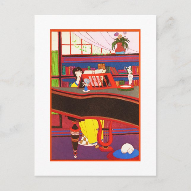 Carte postale Art déco 18 (Devant)