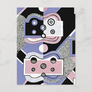 Carte Postale Art Déco Abstrait (80)