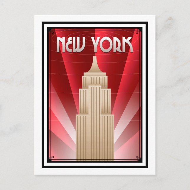 Carte postale - Art Déco années 1920 et 30 (Devant)