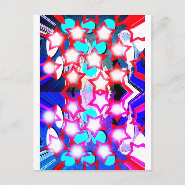 Carte Postale art des esprits stellaires (Devant)