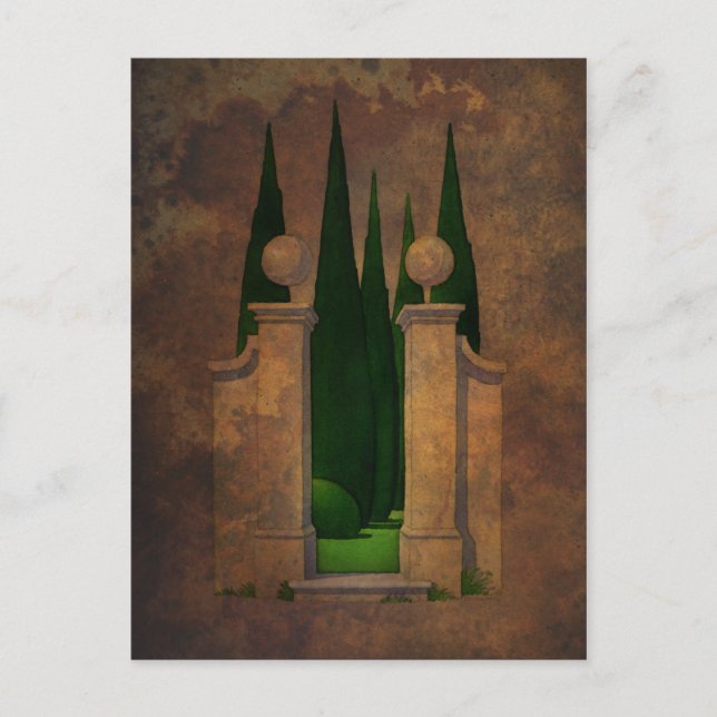 Carte Postale Art des Gardes secrets (Devant)